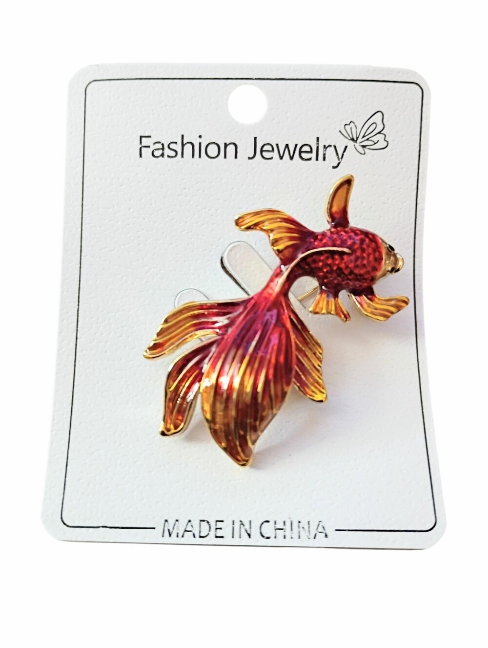Fish Brooch Pin